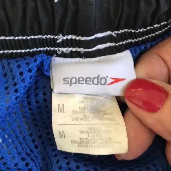 Speedo Board Shorts Size M GUC - Picture 3 of 4